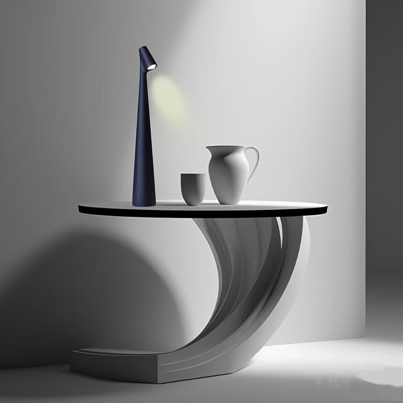 Handsome Table Lamp - Minimalist Creative Touch Night Light Art Luxury Bedroom Bedside Charging