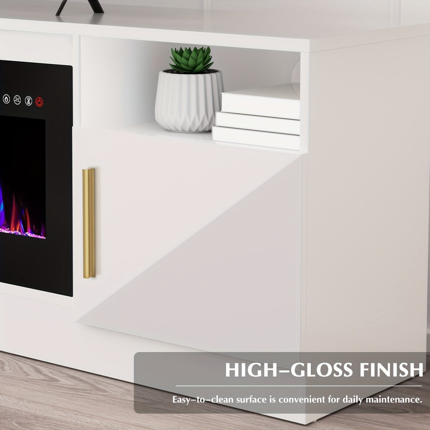 Lemberi Fireplace TV Stand 70\