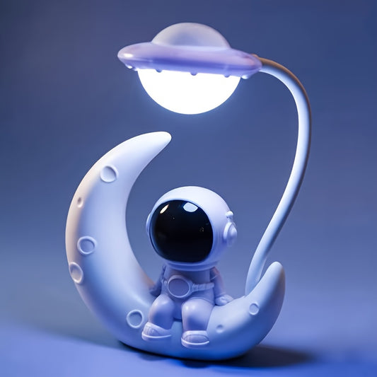 Youngsters' LED Desk Lamp with Eye-Care Technology, USB Rechargeable, Adjustable Lighting - Perfect Gift for Youngsters