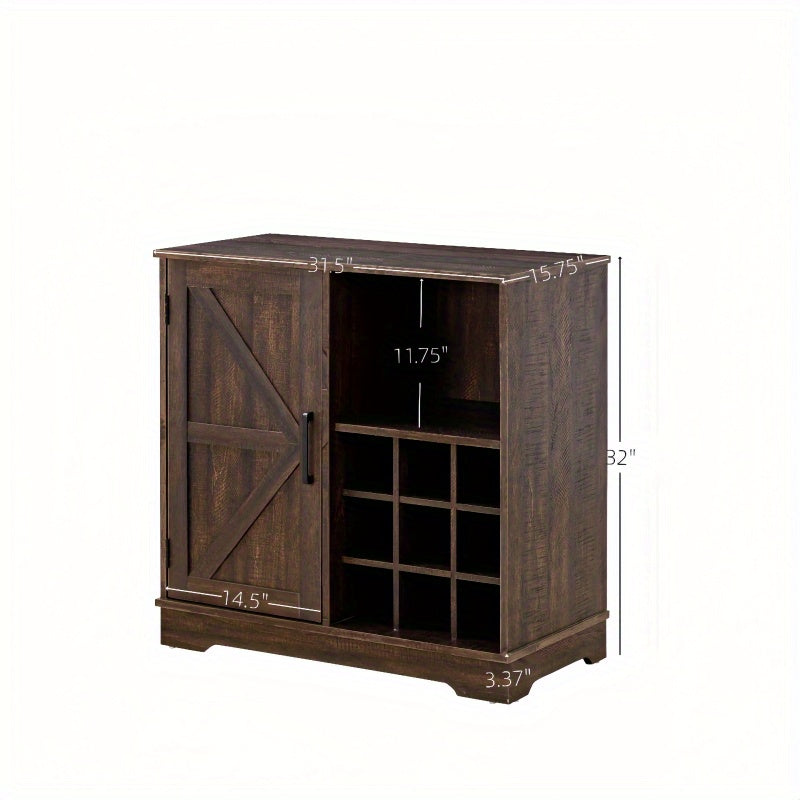 Modern Entryway Shoe Storage Cabinet with 2 Flip Drawers and Open Shelves Slim Narrow Hidden Shoe Rack for Heels Boots Slippers Durable Wood Freestanding Organizer for Entrance Brown