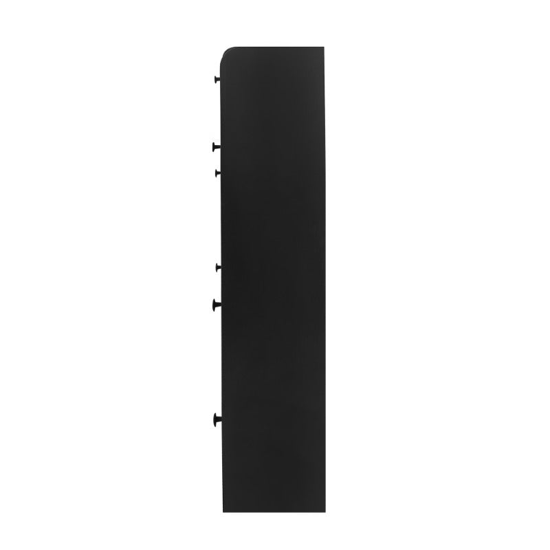3-Drawer Shoe Cabinet with Pull-Down Seat - Freestanding Entryway Organizer, Durable Plastic Storage for Hallway, Black Modern Design, Shoe Storage Organizer